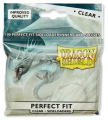 Dragon Shield - Perfect Fit Sideloader Sleeves - Clear 100ct